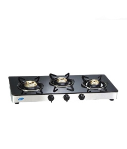 GLEN COOKTOP 3 BURNER GLASS MODEL  GL 1033 GT